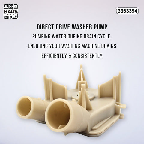 3363394 Washing Machine Pump