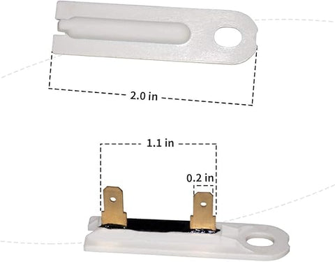 ‎279838, 279816, 3392519, 3387134, 3977767  Dryer Heating Element Thermal Cut-off kit