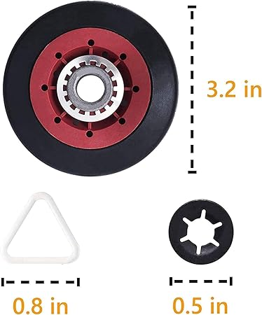 8536974 Dryer Drum Support Roller Kit