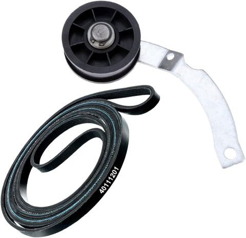 40111201 & 37001287 Dryer Belt & Idler Pulley Set