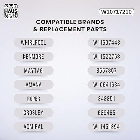 ‎W10717210 Dryer Lint Screen