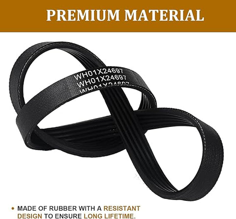 WH01X24697 Washer Drive Belt