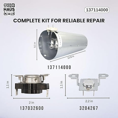 137114000 Dryer Heating Element
