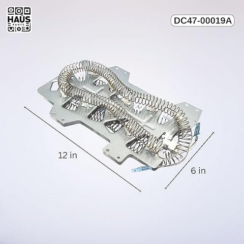DC47-00019A Dryer Heating Element Compatible